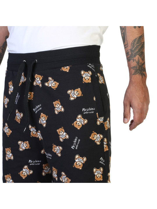 Moschino Teddybären Herren Shorts Schwarz
