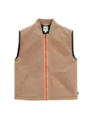 "Vans Jacken im Sale | Vans Damen Ärmellose Jacke - Einfarbig mit Logo, Reißverschluss, 100% Baumwolle - VN0A7RV9YOH1 online kaufen"|Planet-Deluxe