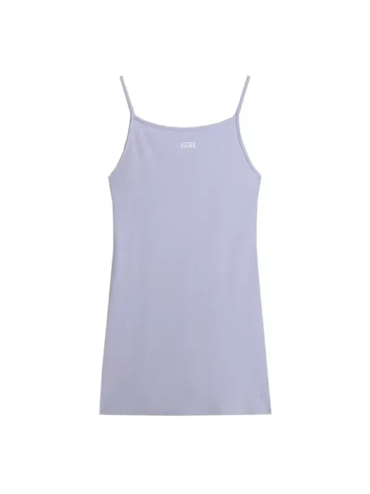 "Vans Kleider im Sale | Vans Damen Ärmelloses Kleid mit Logo - Baumwollmischung (58% Baumwolle, 38% Polyester, 4% Elasthan) - Stil: VN0A5LMECR21 online kaufen"|Planet-Deluxe