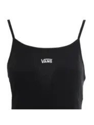 "Vans Kleider im Sale | Vans Damen Kleid - Ärmellos, Einfarbig mit Logo - VN0A5LMEBLK1 - Komfortabler Baumwollmix  online kaufen"|Planet-Deluxe