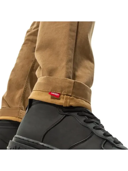 "Vans Hosen im Sale | Vans Herren Baumwollhose mit Logo und Knopf-Zipper online kaufen"|Planet-Deluxe