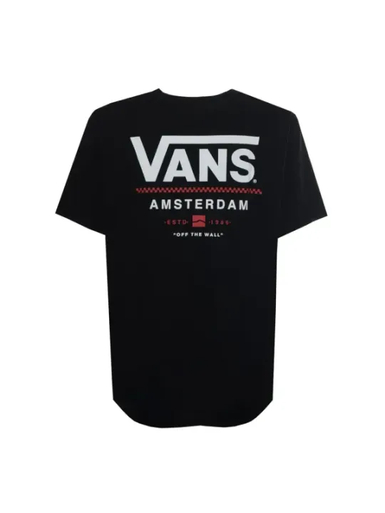 "Vans T-Shirts im Sale | Herren Kurzarm Rundhals T-Shirt aus 100% Baumwolle mit Logo online kaufen"|Planet-Deluxe