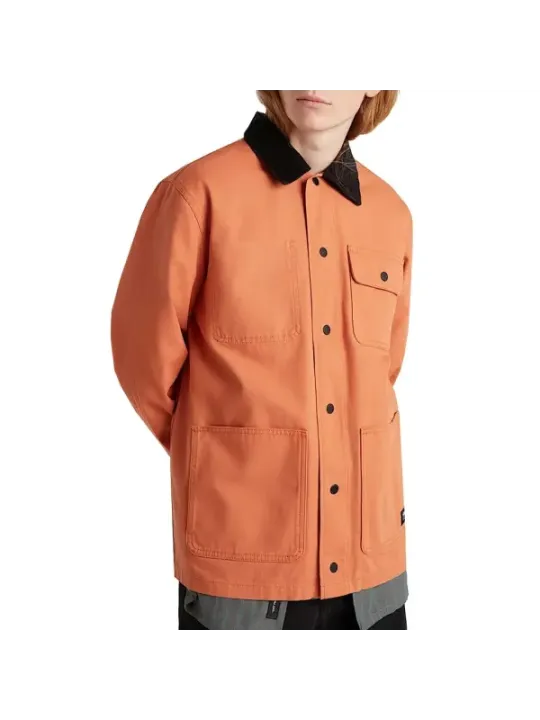 "Vans Jacken im Sale | Vans Herren Anorak mit Knöpfen aus 100% Baumwolle online kaufen"|Planet-Deluxe