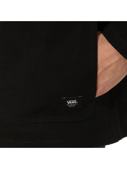 "Vans Jacken im Sale | Herren Baumwolljacke mit Knöpfen und Logo online kaufen"|Planet-Deluxe