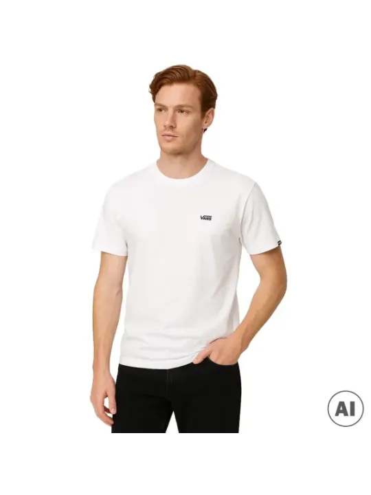 "Vans T-Shirts im Sale | Vans Herren T-Shirt Kurzarm 100 Prozent Baumwolle Logo online kaufen"|Planet-Deluxe