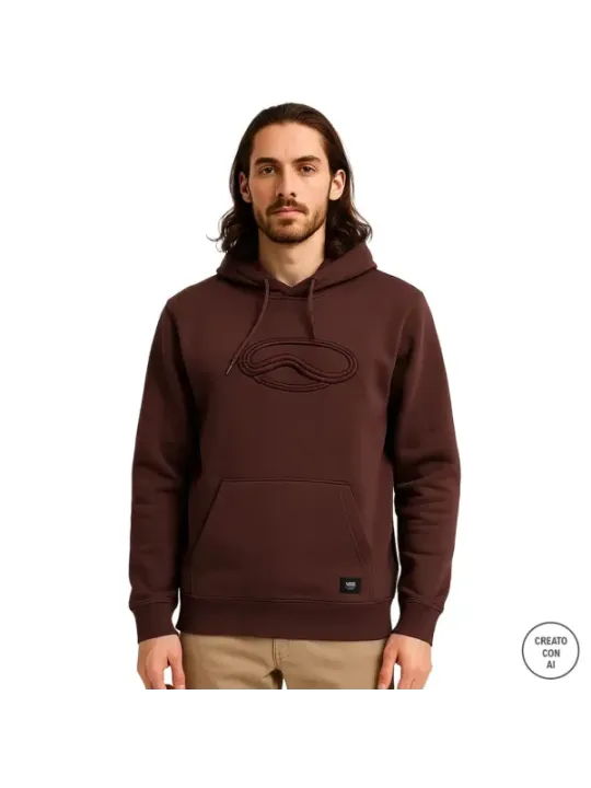 "Vans Sweatshirts im Sale | Vans Herren Langarm Kapuzen-Sweatshirt aus Baumwolle online kaufen"|Planet-Deluxe
