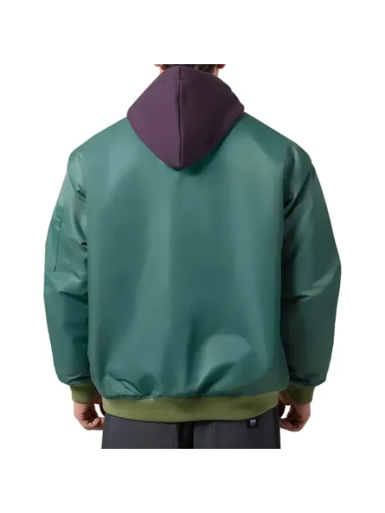 "Vans Jacken im Sale | Vans Herren Anorak mit Reißverschluss und Logo aus Nylon online kaufen"|Planet-Deluxe