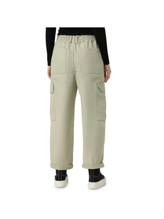 "Vans Hosen im Sale | Vans Damen Baumwollhose mit Knopf und Zipper online kaufen"|Planet-Deluxe