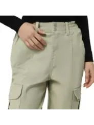"Vans Hosen im Sale | Vans Damen Baumwollhose mit Knopf und Zipper online kaufen"|Planet-Deluxe