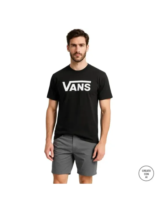 "Vans T-Shirts im Sale | Herren Kurzarm T-Shirt aus 100% Baumwolle mit Logo online kaufen"|Planet-Deluxe