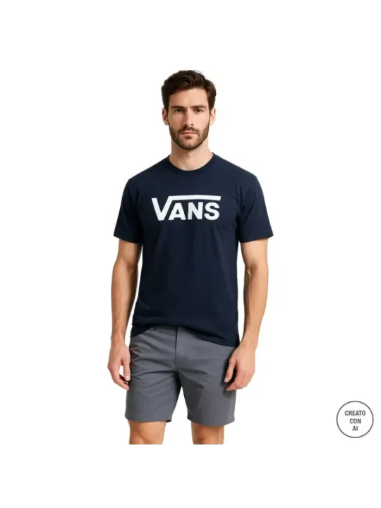 "Vans T-Shirts im Sale | Vans Herren T-Shirt Kurzarm Baumwolle mit Logo online kaufen"|Planet-Deluxe