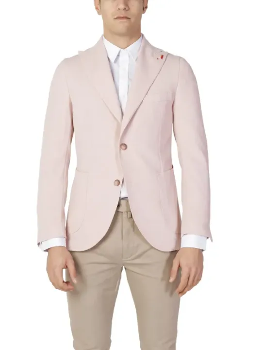 Stylisches rosa Herren Sakko Mulish