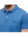 "Superdry Poloshirts im Sale | Herren Polo-Shirt Kurzarm Baumwolle Einfarbig mit Logo online kaufen"|Planet-Deluxe