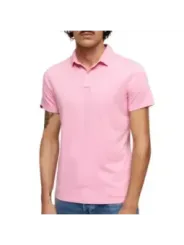 "Superdry Poloshirts im Sale | Herren Polo-Shirt Kurzarm Baumwolle Einfarbig Mit Logo online kaufen"|Planet-Deluxe