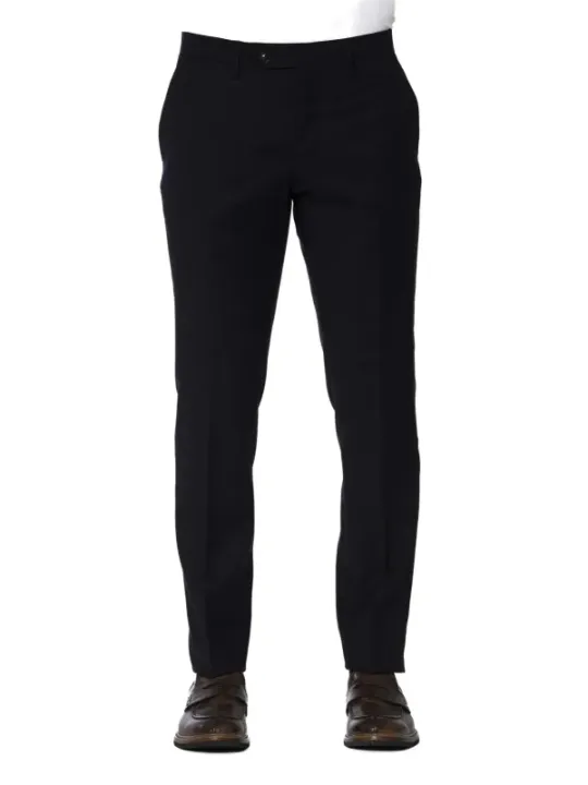 "Trussardi Hosen im Sale | Trussardi Herrenhose Navy mit Logo und 4 Taschen online kaufen"|Planet-Deluxe