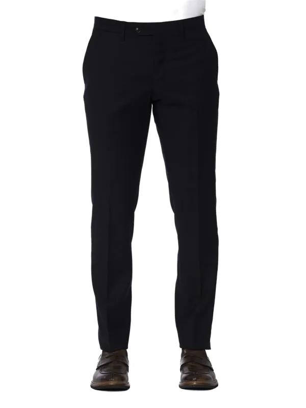 "Trussardi Hosen im Sale | Trussardi Herrenhose Navy mit Logo und 4 Taschen online kaufen"|Planet-Deluxe