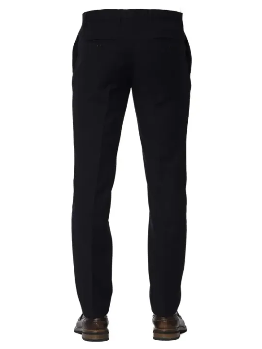 "Trussardi Hosen im Sale | Trussardi Herrenhose Navy mit Logo und 4 Taschen online kaufen"|Planet-Deluxe