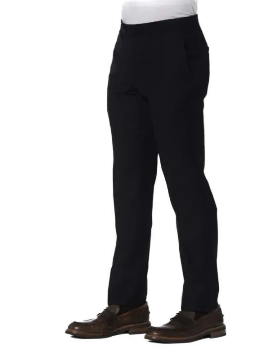 "Trussardi Hosen im Sale | Trussardi Herrenhose Navy mit Logo und 4 Taschen online kaufen"|Planet-Deluxe