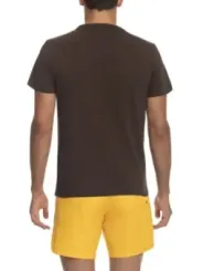 "Iceberg Beachwear T-Shirts im Sale | Iceberg Herren T-Shirt Kurzarm Rundhals Baumwolle Braun online kaufen"|Planet-Deluxe