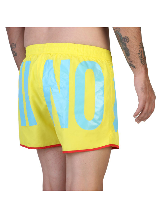 Gelbe Moschino Herren Badeshorts kno