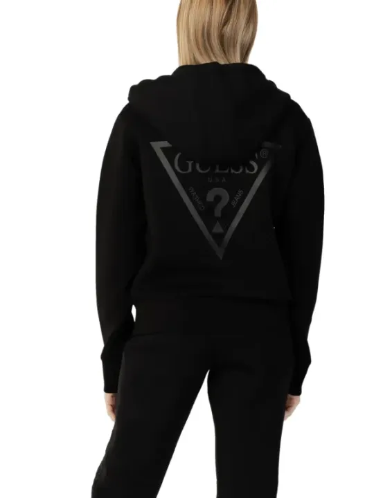 Schwarzes Guess Active Sportoutfit aus Polyester