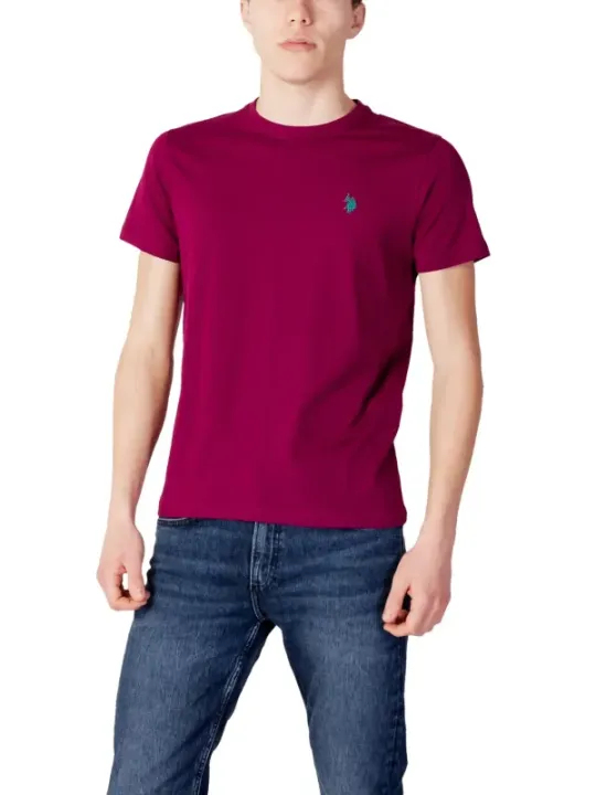 Burgunder U.S. Polo Assn. T-Shirt