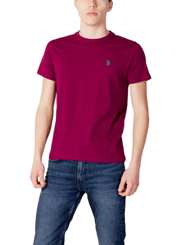 Burgunder U.S. Polo Assn. T-Shirt Burgunder U.S. Polo Assn. T-Shirt