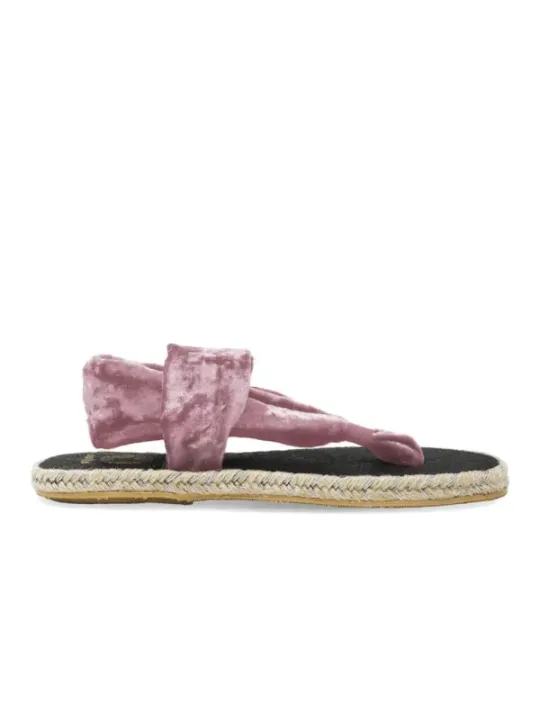 "Nalho Sandalette im Sale | Frühjahr Damen Flipflops Textil Pink online kaufen"|Planet-Deluxe