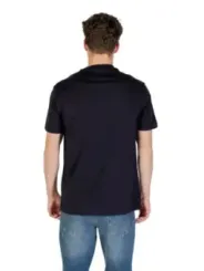 "Armani Exchange T-Shirts im Sale | Armani Exchange Herren T-Shirt - Blau, Kurzarm, Rundhals, 100% Baumwolle für Herbst/Winter online kaufen"|Planet-Deluxe