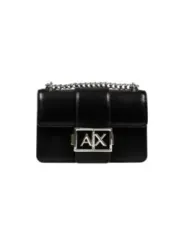"Armani Exchange Einzelstücke & Seltenheiten im Sale | Armani Exchange - Elegante Umhängetasche für Damen - Schwarz - Herbst/Winter Kollektion - Kompakte Größe mit Clipverschluss  online kaufen"|Planet-Deluxe