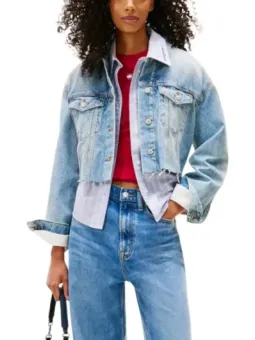 Tommy Hilfiger Damen Blazer - Azurblau, Herbst/Winter