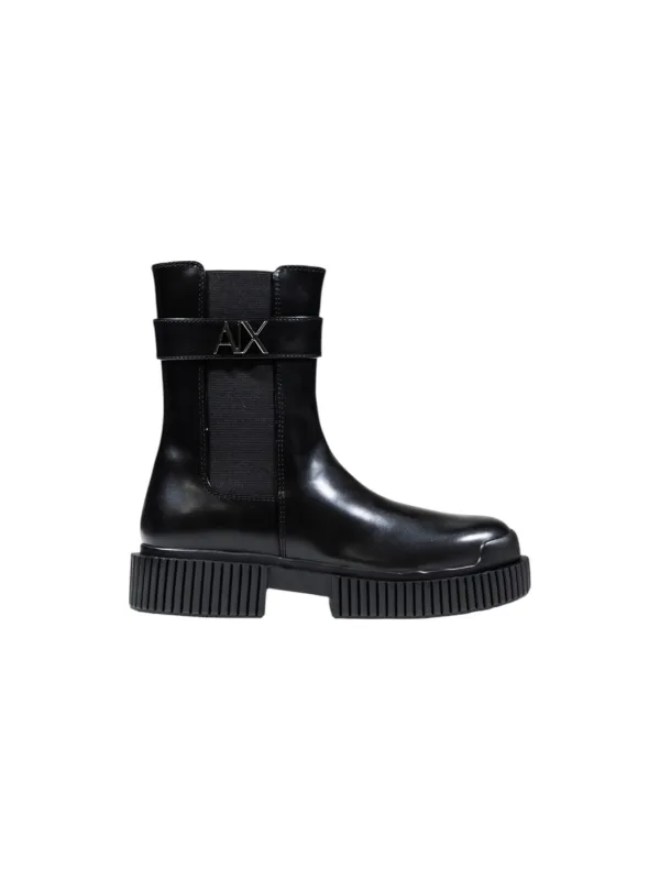"Armani Exchange Stiefel im Sale | Armani Exchange Damen Stiefel - Herbst/Winter Kollektion, Schwarz mit Runder Spitze - Artikelcode: XW001634 AF17474 online kaufen"|Planet-Deluxe "Armani Exchange Stiefel im Sale | Armani Exchange Damen Stiefel - Herbst/Winter Kollektion, Schwarz mit Runder Spitze - Artikelcode: XW001634 AF17474 online kaufen"|Planet-Deluxe