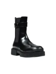 "Armani Exchange Stiefel im Sale | Armani Exchange Damen Stiefel - Herbst/Winter Kollektion, Schwarz mit Runder Spitze - Artikelcode: XW001634 AF17474 online kaufen"|Planet-Deluxe