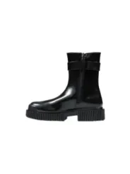 "Armani Exchange Stiefel im Sale | Armani Exchange Damen Stiefel - Herbst/Winter Kollektion, Schwarz mit Runder Spitze - Artikelcode: XW001634 AF17474 online kaufen"|Planet-Deluxe