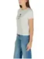 "Tommy Hilfiger Jeans T-Shirts im Sale | Tommy Hilfiger Damen Bio-Baumwoll T-Shirt Weiß Herbst/Winter online kaufen"|Planet-Deluxe