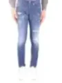 "Dondup Jeans im Sale | Dondup Herrenjeans Blau Zerrissen - Herbst/Winter Kollektion: Premium Denim mit Reißverschluss, Taschen & Used-Look - Artikel V online kaufen"|Planet-Deluxe