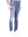 "Dondup Jeans im Sale | Dondup Herrenjeans Blau Zerrissen - Herbst/Winter Kollektion: Premium Denim mit Reißverschluss, Taschen & Used-Look - Artikel V online kaufen"|Planet-Deluxe