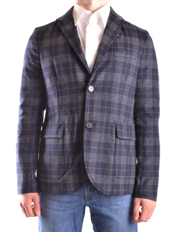 "Peuterey Sakkos im Sale | Peuterey Herren Sakko Blau Kariert Herbst/Winter online kaufen"|Planet-Deluxe