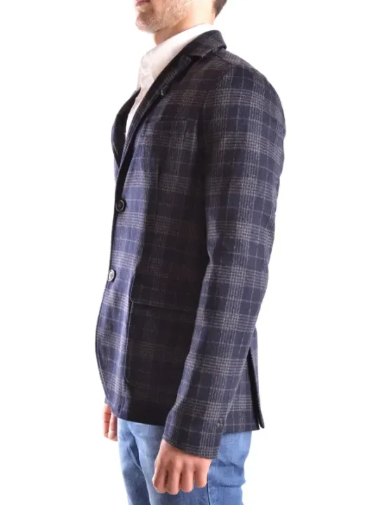 "Peuterey Sakkos im Sale | Peuterey Herren Sakko Blau Kariert Herbst/Winter online kaufen"|Planet-Deluxe