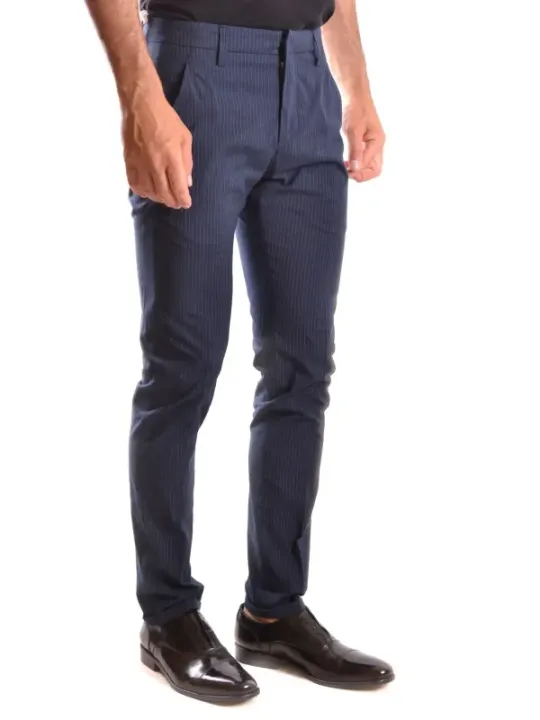 "Dondup Hosen im Sale | Dondup Herren Streifenhose Blau FrühlingSommer online kaufen"|Planet-Deluxe