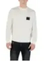 "Armani Exchange Pullover im Sale | Armani Exchange Herrenpullover Herbst Winter Weiß Drucken online kaufen"|Planet-Deluxe