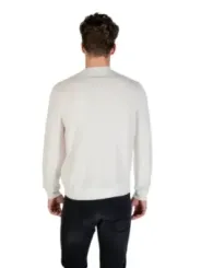 "Armani Exchange Pullover im Sale | Armani Exchange Herrenpullover Herbst Winter Weiß Drucken online kaufen"|Planet-Deluxe