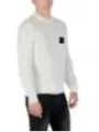 "Armani Exchange Pullover im Sale | Armani Exchange Herrenpullover Herbst Winter Weiß Drucken online kaufen"|Planet-Deluxe
