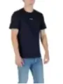 "Replay T-Shirts im Sale | Replay Herren TShirt Blau Drucken Rundhals Kurzarm online kaufen"|Planet-Deluxe