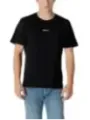 "Replay T-Shirts im Sale | Replay Herren T-Shirt Schwarz Herbst Winter Baumwolle online kaufen"|Planet-Deluxe