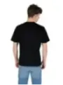 "Replay T-Shirts im Sale | Replay Herren T-Shirt Schwarz Herbst Winter Baumwolle online kaufen"|Planet-Deluxe