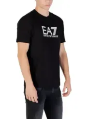 "Ea7 T-Shirts im Sale | EA7 HerbstWinter Herren TShirt Schwarz Druck online kaufen"|Planet-Deluxe