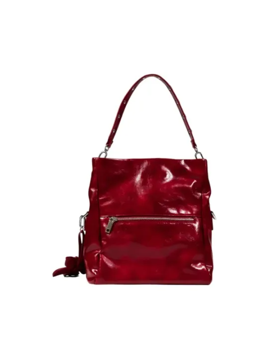 "Desigual Einzelstücke & Seltenheiten im Sale | Desigual Herbst/Winter Handtasche Rot mit Reißverschluss – Vielseitige Schultertasche mit Innen- und Außentaschen, 29x25x12  online kaufen"|Planet-Deluxe
