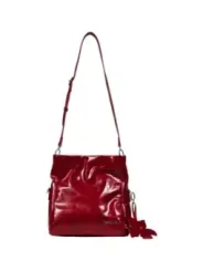 "Desigual Einzelstücke & Seltenheiten im Sale | Desigual Herbst/Winter Handtasche Rot mit Reißverschluss – Vielseitige Schultertasche mit Innen- und Außentaschen, 29x25x12  online kaufen"|Planet-Deluxe