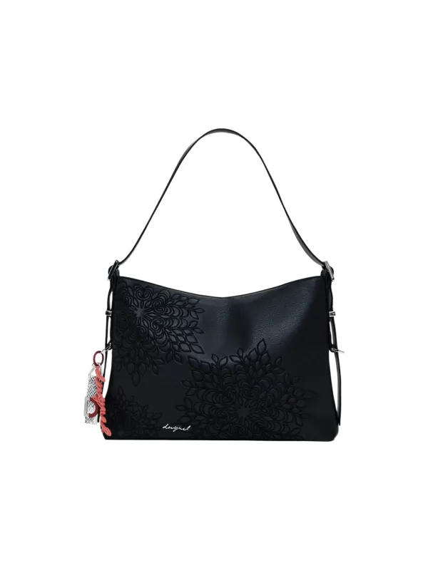 "Desigual Einzelstücke & Seltenheiten im Sale | Desigual Damen Blumenhandtasche Schwarz - Elegante Herbst/Winter Tasche mit Reißverschluss und Innentaschen, 27x39x7 cm - Exklu online kaufen"|Planet-Deluxe "Desigual Einzelstücke & Seltenheiten im Sale | Desigual Damen Blumenhandtasche Schwarz - Elegante Herbst/Winter Tasche mit Reißverschluss und Innentaschen, 27x39x7 cm - Exklu online kaufen"|Planet-Deluxe